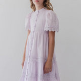 PETITE AMALIE LACE SHIRT DRESS (10-18Y) - Klade Children's Boutique