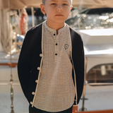 MOTU ZANE STITCH CARDIGAN (2-16Y) - Klade Children's Boutique