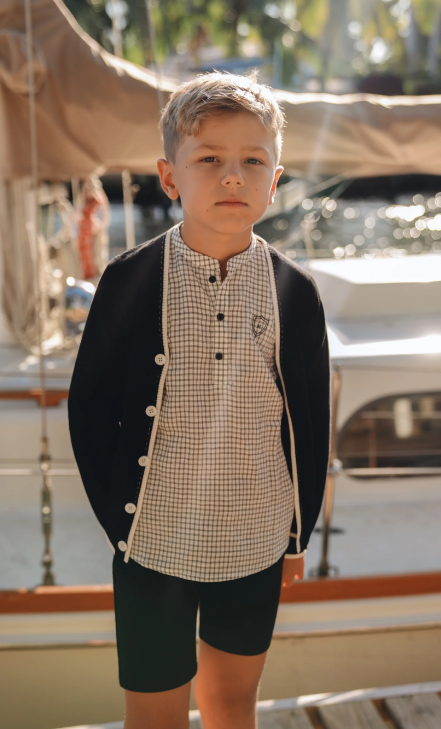 MOTU ZANE STITCH CARDIGAN (2-16Y) – Klade Children's Boutique