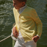 MOTU ZANE STITCH CARDIGAN (2-16Y) - Klade Children's Boutique