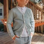 MOTU ZANE STITCH CARDIGAN (2-16Y) - Klade Children's Boutique