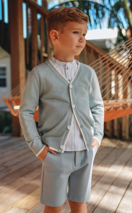MOTU ZANE STITCH CARDIGAN (2-16Y) – Klade Children's Boutique
