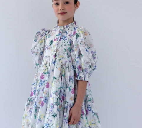 STEPH VOILE DRESS (3-18Y) - Klade Children's Boutique
