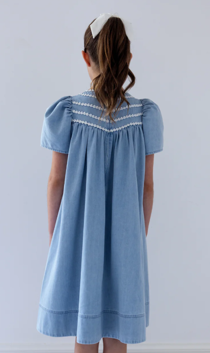 STEPH DAISY CHAIN DRESS (3-12Y) Klade Children's Boutique STEPH DAISY CHAIN DRESS (3-12Y) Klade Children's Boutique