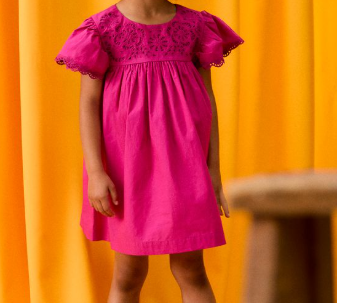 LOUISE MISHA NOTCHA DRESS (24M-12Y) - Klade Children's Boutique