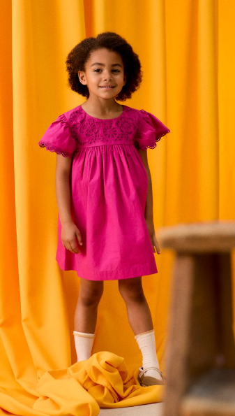 LOUISE MISHA NOTCHA DRESS (24M-12Y) - Klade Children's Boutique
