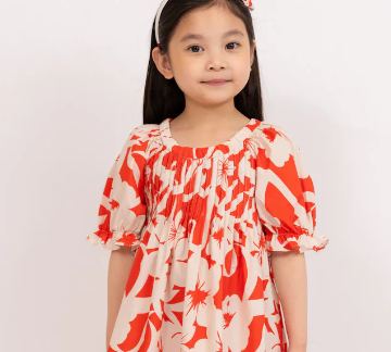 TIA CIBANI TEA LENGTH FANTASIA DRESS(2-14Y) - Klade Children's Boutique