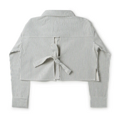 BIRNAHAM TEEAN BACK BOW SHIRT (12-22Y)