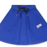 LITTLE PARNI VARSITY SHORT SKIRT (3-14Y)