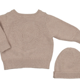 PELUCHE EMBOSSED KNIT CARDIGAN (3M-24M)