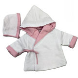 LA MASCOT EDGING JACKET W/BONNET (3M-9M)