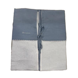 LA MASCOT BLANKET W/NAVY EDGING (OS)