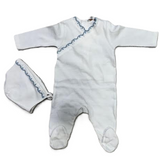 LA MASCOT STRETCHIE W/BONNET (1M-6M)