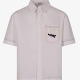 MSGM SS POPLIN SHIRT (8-14Y)