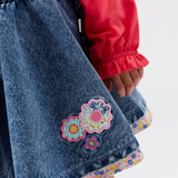 GOLDIE & ACE EMBROIDERED SKIRT (1-6Y)