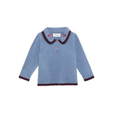 BIRINIT PETIT EMBROIDERED KNIT SWEATER (6M-3Y)