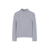 POPELIN KNITTED SWEATER (18M-13Y)