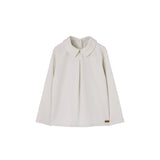 POPELIN SHIRT WITH PLEATS (12M-5Y)