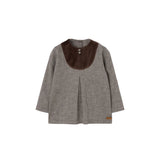 POPELIN HERRINGBONE YOKE SHIRT (18M-5Y)