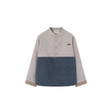 POPELIN SHIRT WITH MANDARIN COLLAR (2-6Y)