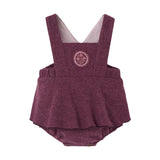 POPELIN WOOLLEN ROMPER SUIT W/STRAPS(12M-4Y)