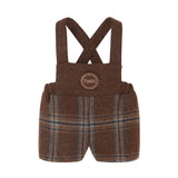 POPELIN WOOLEN SHORTS W/EMBRODIERY (9M-3Y)