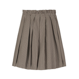 TANGERINE PLEATED COTTON MIDI SKIRT (10-16Y)
