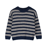 TANGERINE STRIPED KNIT SWEATER (10-16Y)