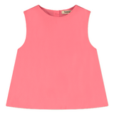 TANGERINE A LINE TAFFETA BLOUSE (10-16Y)