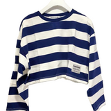 TANGERINE LONG SLEEVE CROPPED TSHIRT(10-16Y)