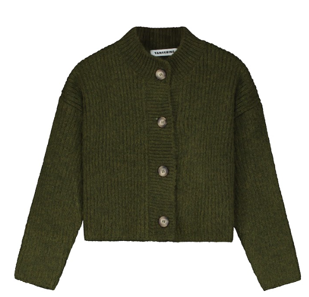 TANGERINE ROUND NECK CARDIGAN (10-16Y)