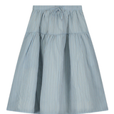 TANGERINE STRIPED MIDI SKIRT (12-16Y)