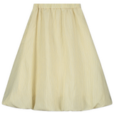 TANGERINE STRIPED PUFF MIDI SKIRT (12-16Y)