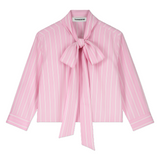 TANGERINE TIE NECK SHIRT (10-16Y)