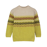 TANGERINE JACQUARD SWEATER (10-16Y)