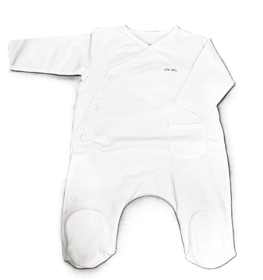 TEDDY & MINOU ROMPER W/FOOT (1M-6M)