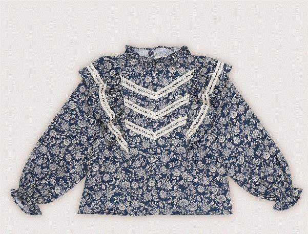 THE NEW SOCIETY ADELAINE BLOUSE (10-16Y)