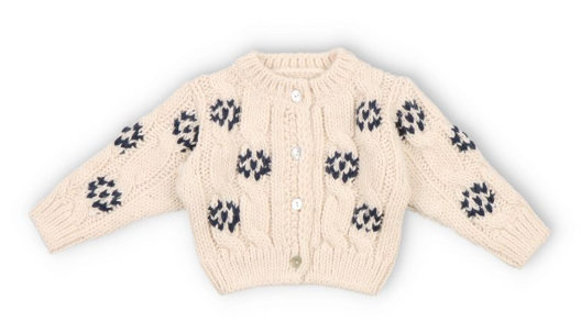 THE NEW SOCIETY OSAKA CARDIGAN (6M-24M)