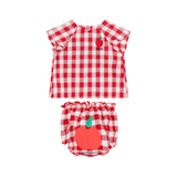 THE WEEKEND HOUSE APPLE BABY SET (6M-24M)