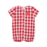THE WEEKEND HOUSE APPLE ROMPER (6M-24M)