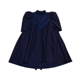 TIA CIBANI 3/4 SLEEVE BOW MAXI DRESS (2-16Y)
