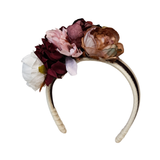 TIA CIBANI ASYMMETRIC FLOWER HEADBAND (OS)