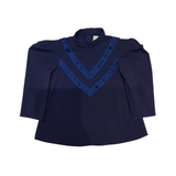 TIA CIBANI 3/4 SLEEVE BOW BLOUSE (9-16Y)