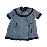 TIA CIBANI MARISOL BOW SWEATER DRESS (2-12Y)