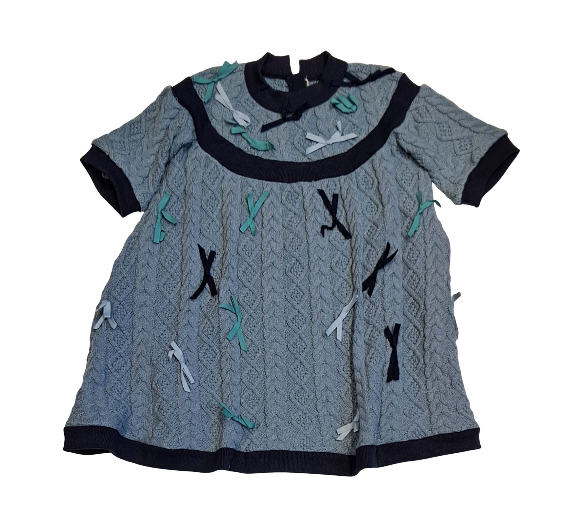 TIA CIBANI MARISOL BOW SWEATER DRESS (2-12Y)