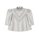 TIA CIBANI 3/4 SLEEVE BOW BLOUSE (9-16Y)
