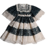 TIA CIBANI FRIDA PATCHWORK SAILOR FROCK (2-16Y)