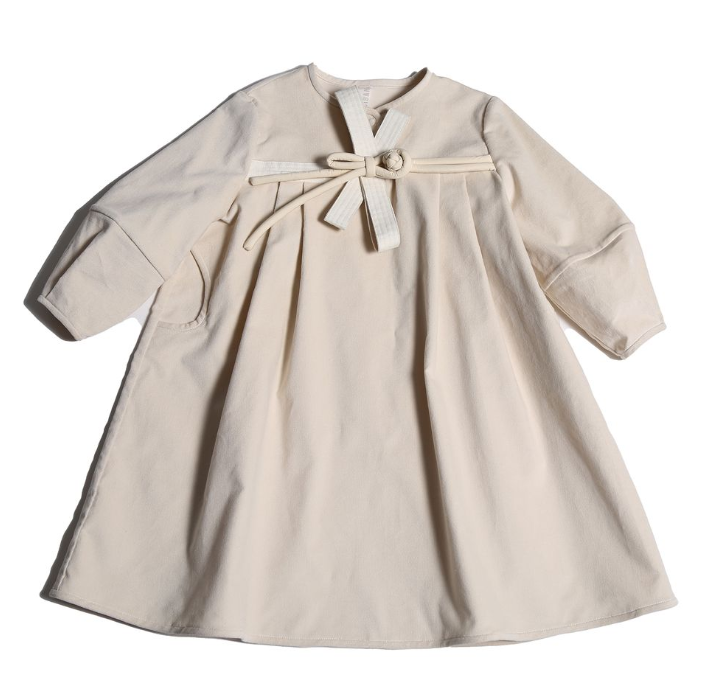 TIA CIBANI LUNA EMPIRE WAIST FROCK (2-14Y)