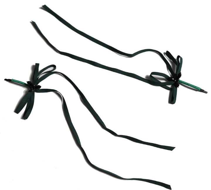 TIA CIBANI MARISOL FRINGED HAIR PINS (OS)