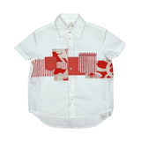 TIA CIBANI BEAU PATCHWORK SHIRT (2-10Y) - Klade Children's Boutique